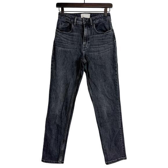 Everlane The Curvy Cheeky Jean High Rise 27” Black - Size 26 - Picture 1 of 10